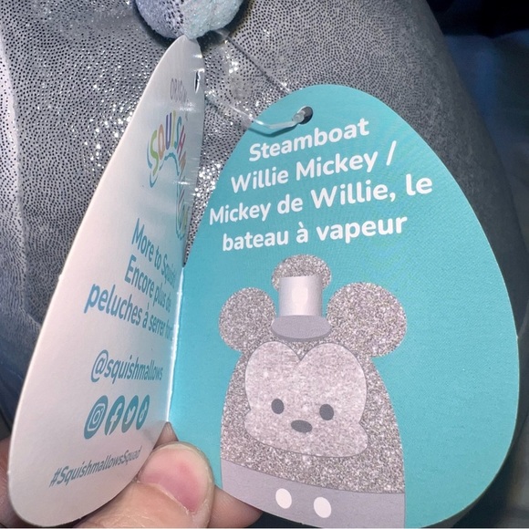 NWT 🥀 SPECIAL EDITION Steam Boat Willie 14" Squishmallow RARE - Picture 3 of 7